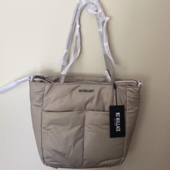 Mz Wallace Bowery Quatro Tote Small in Atmosphere - Picture 3 of 8
